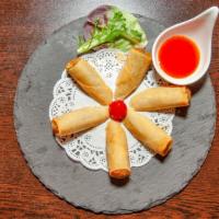 Harumaki · Deep fried Japanese spring roll.