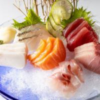 Sashimi Dinner · Eighteen pieces sashimi.