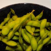 Edamame · Steamed soy bean pods