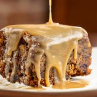 Sticky Toffee Puddin · walnut & date cake, bourbon butterscotch, cream