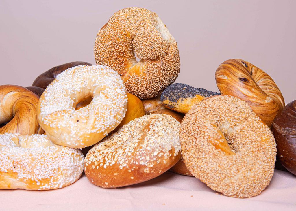 1/2 Dozen + 1 Free  · Please let us know in the description which 6  bagels you want.   and which bagel you want for free.