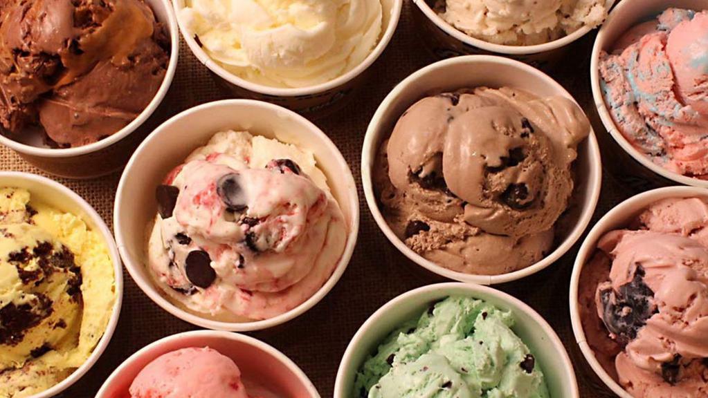 Handmade Hard Ice Cream Or Frozen Yogurt · Choose from a variety of original flavors. All ice cream and frozen yogurt flavors contain dairy. Chocolate based ice cream flavors contain egg. Some flavors may contain wheat from the inclusions.