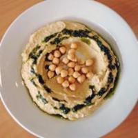 Hummus · Served with whole wheat wrap or celery and carrots.