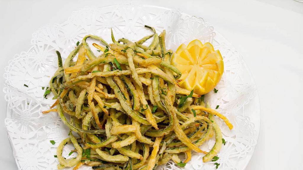 Zucchini Fritti · Fried Zucchini, Marinara Sauce