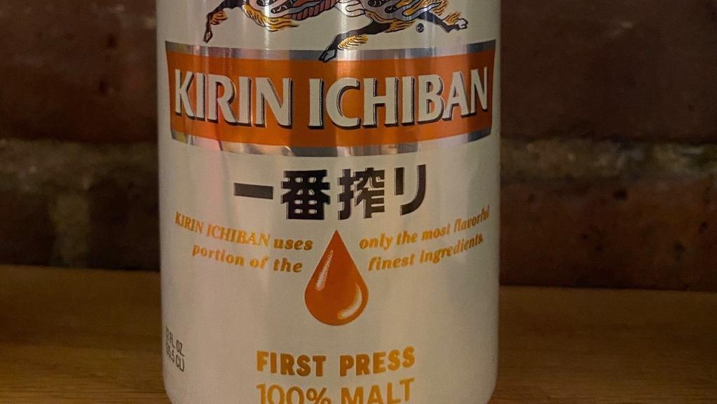 Kirin Ichiban · Malt beer with a smooth, rich flavor.