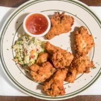 Chicken Wings · Buffalo, jerk, chili, BBQ, fried.