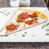 Margarita Pizza · Fresh mozzarella and tomato sauce.