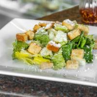 Caesar Salad · Classic caesar salad with romaine lettuce, caesar dressing, parmesan cheese, and croutons.