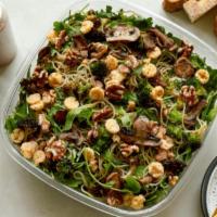 Walnut St. Noodle Salad Platter · Freshly made whole wheat noodles & organic arugula with roasted mushrooms, roasted broccoli,...