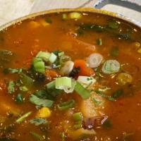 Vegetables Soup 16 Oz · Mixed vegetables soups. Vegan