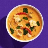 Red Curry · Housemade red curry with your choice of meat and spice level.