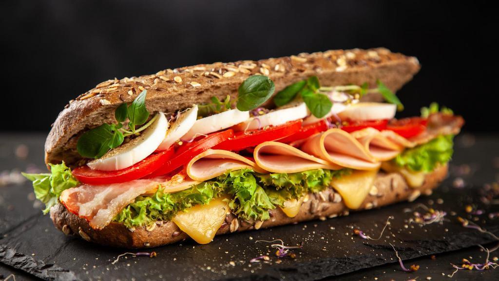 Monte Cristo Sandwich · Juicy roast beef, pastrami, swiss cheese, onions, mushrooms and mustard.