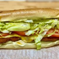 Chichen Cutlet  · Chicken Cutlet, Tropical Cheese, Lettuce, Tomato, Onion, Mayo