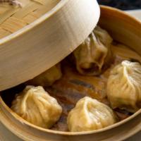 General Tso'S Soup Dumplings · chicken, hot & sour broth