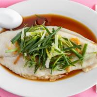 Steamed Fish Fillet With Ginger & Green Onion · House Special.