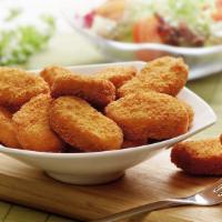 Chicken Nuggets · 6 pieces of delicious chicken nuggets breaded and fried to perfection.