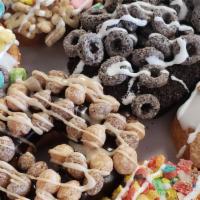 Cereal Six · Six of our cereal specialty donuts.