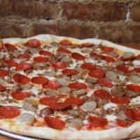 Meat Lover'S Pizza  · Pepperoni, sausage, ground beef, Meatballss.