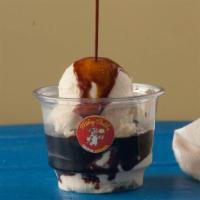 Affogato · Two scoops of frozen custard with a double shot of warmed mikey dubb’s new Orleans style col...
