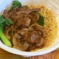 Satay Beef With Noodles · Spicy. Hot and spicy.