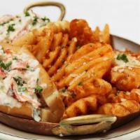 Lobster Roll · Served with Waffle Fries
