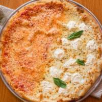 White Pizza · Mozzarella, Ricotta & Romano Cheese.