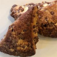 Assorted Scones · We have blueberry & cinnamon chip, availability not guaranteed.