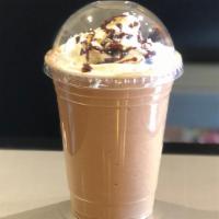 Signature Espresso Frappe · Caffeine exclusive drinks, blended with espresso and ice.
