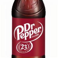 Bottled Dr Pepper · Quench your thirst with a refreshing 20 oz. bottled beverage.