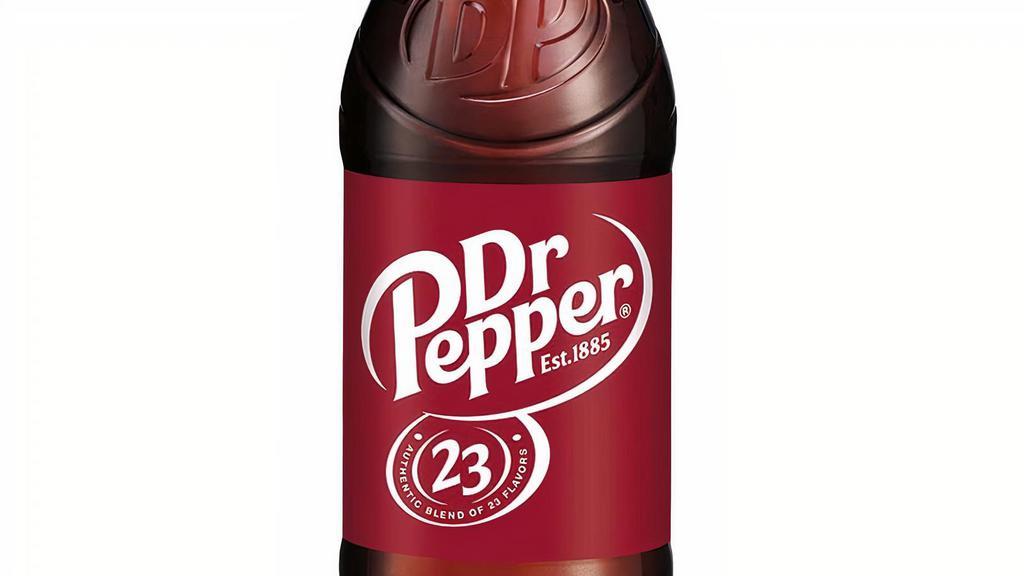 Bottled Dr Pepper · Quench your thirst with a refreshing 20 oz. bottled beverage.