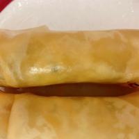 Shanghai Spring Roll · Two pieces.