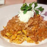 Spaghetti With Meat Sauce · Add cheese for an additional charge.