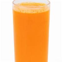 Fresh Carrot Juice · Naturally refreshing. Juice from finely selected carrots with a hint of sweetness.