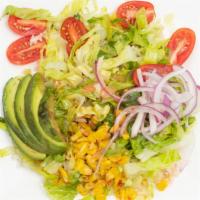 Bonanza Bowl · Chicken rice, avocado and fried plantain.