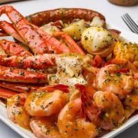 Stylez Shrimp & Crab Combo (1 Lb) · 1lb Snow Crab Legs & 1lb Cajun Shrimp