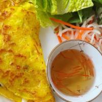 Vietnamese Crêpe / Bánh Xèo · Vietnamese bánh xèo, often called Vietnamese pancakes, or Vietnamese crêpes, filled with hou...