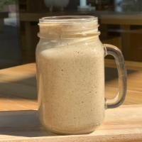 Almond Hemp Protein  · House-made almond butter, almond milk, banana, hemp protein, dates, flax seeds, chia seeds, ...
