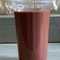 Turkish Delight Smoothie. · Chocolate flavored berry smoothie with dates, maple and a touch of rosewater - based on the ...