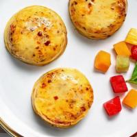 Turkey Bacon And Cheese Egg Bites · A high-protein delicious breakfast made with cage-free whole eggs. These velvety-textured eg...