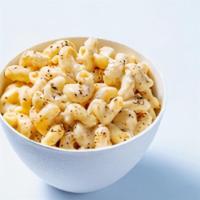 Mac & Cheese · This perfect blend of tender cavatappi pasta with five cheese sauce create a creamy, comfort...