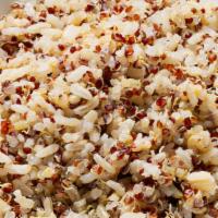 Brown Rice And Quinoa · Delicious zesty mix of brown rice and red quinoa, lemon and black pepper for a healthy compl...