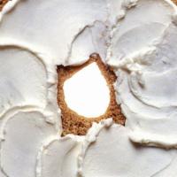 Toasted Bagel With Cream Cheese · 