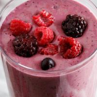 Berry Protein · Blueberrys,strawberrys,blackberrys,
whey protein