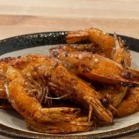 Sweet Chili Shrimp 酱香美极虾 · homemade sweet chili sauce with wild caught shrimp