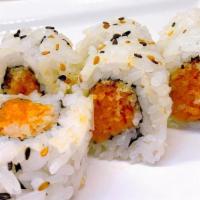 Spicy Tuna · Spicy tune and crunchy flake.