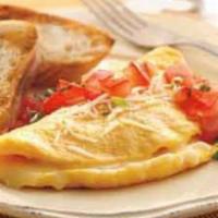 Western Omelet · Ham, peppers, and onions.