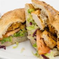 Chicken Shish  Sandwhich · Tender cubes of marinated in our chef's unique seasonings and char-grilled
