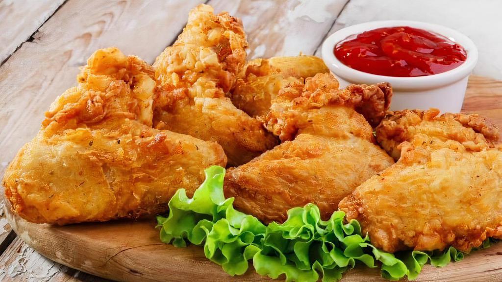 (8Pc) Breaded Chicken Wings  · 