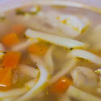 Soup Of The Day - Large · Everyday we make fresh soup call the store to find out the soup of the day.