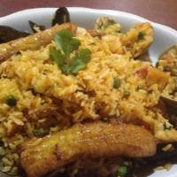 Arroz Con Mariscos / 27. Seafood With Rice · 